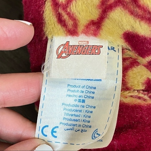 Build a Bear Ironman Plush Teddy Bear - Picture 10 of 10